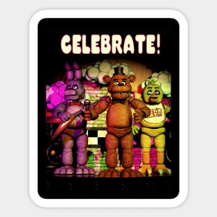 Celebrate Sticker